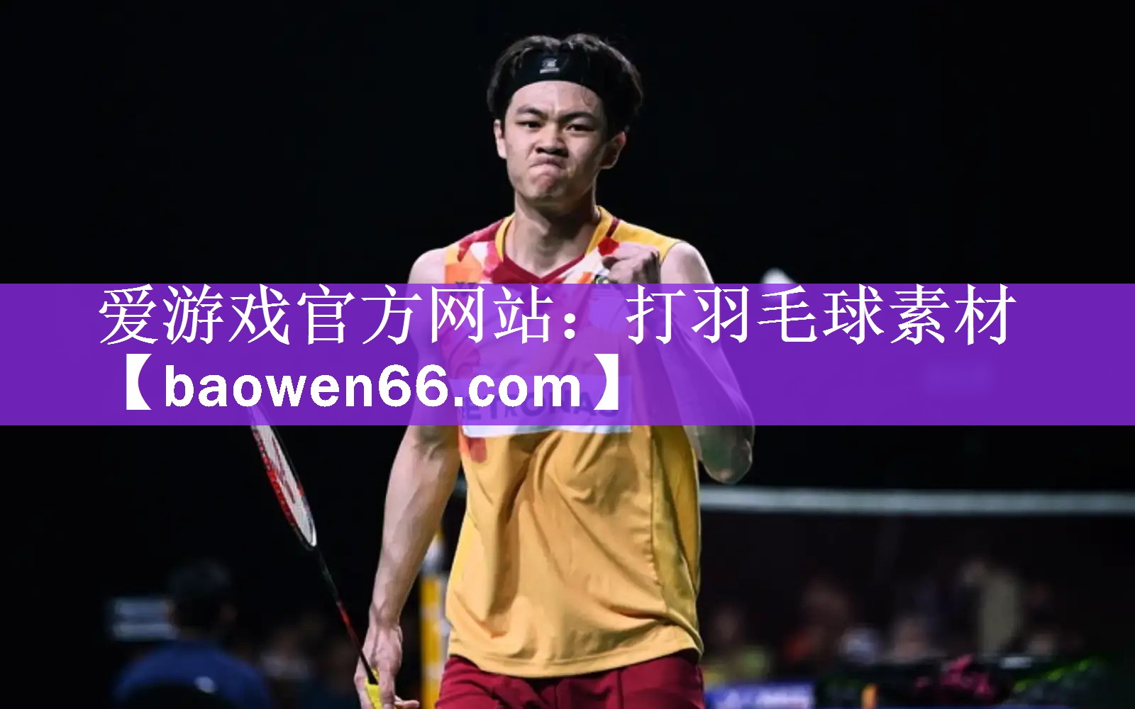 <strong>爱游戏官方网站：打羽毛球素材</strong>