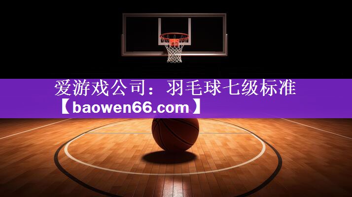 爱游戏公司：羽毛球七级标准