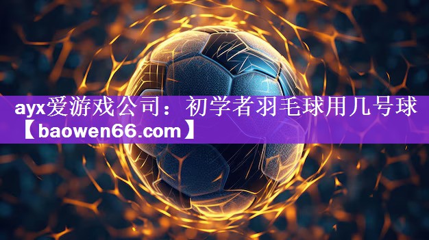 <strong>ayx爱游戏公司：初学者羽毛球用几号球</strong>