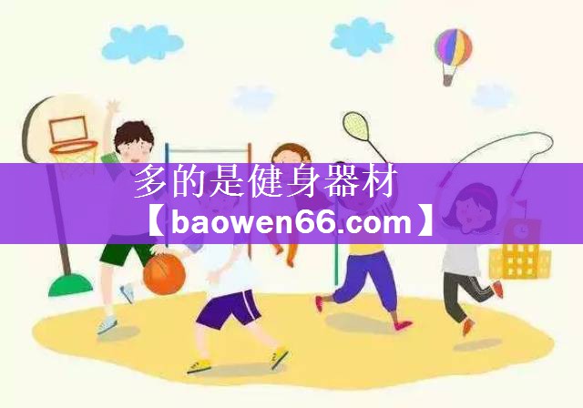 多的是健身器材