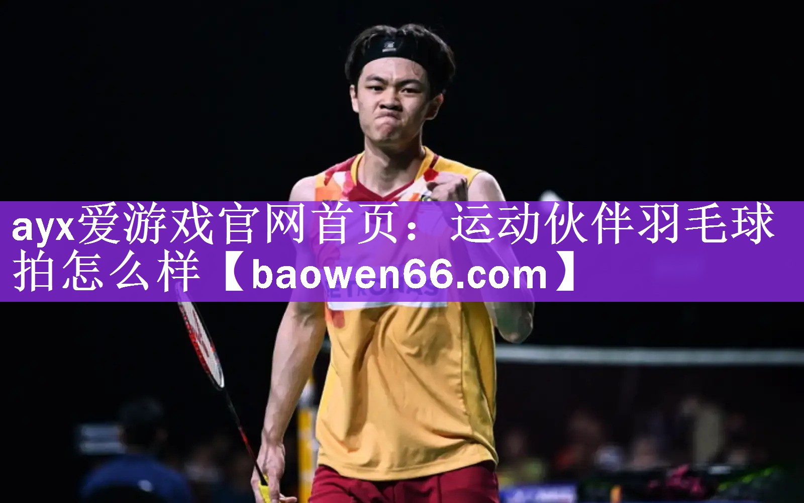 运动伙伴羽毛球拍怎么样