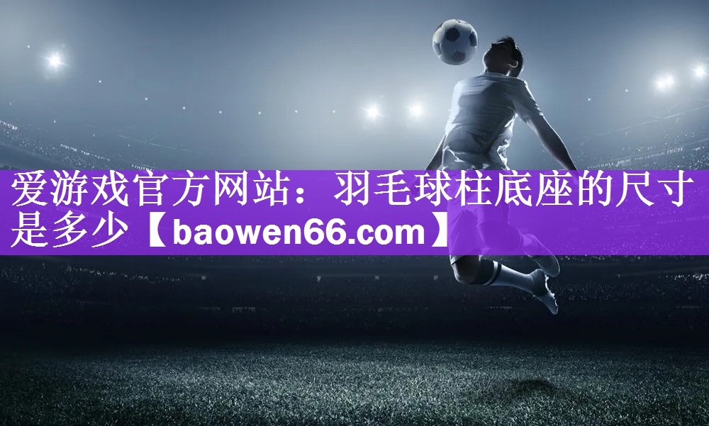 羽毛球柱底座的尺寸是多少